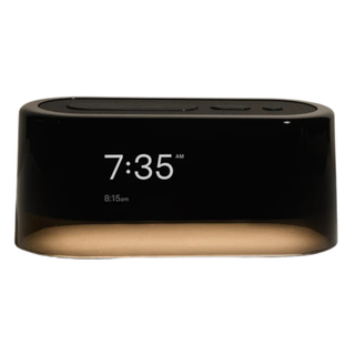 A Loftie Smart Alarm Clock from Amazon in black