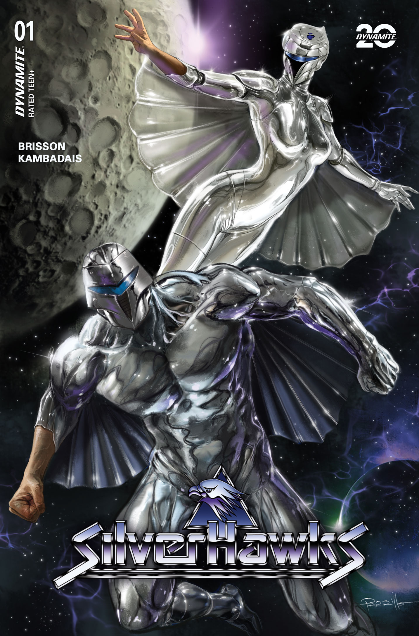 Covers from SilverHawks #1.