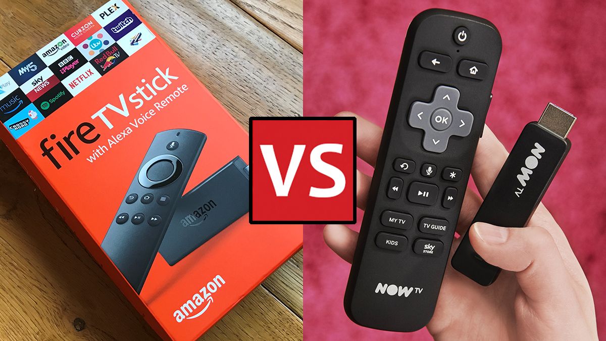 Now TV Smart Stick vs Amazon Fire TV Stick T3