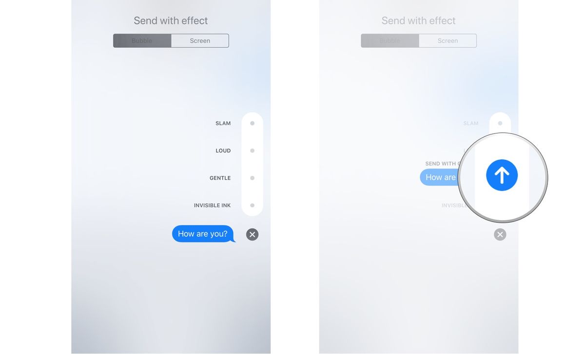 How to use bubble and screen effects in Messages for iPhone and iPad ...