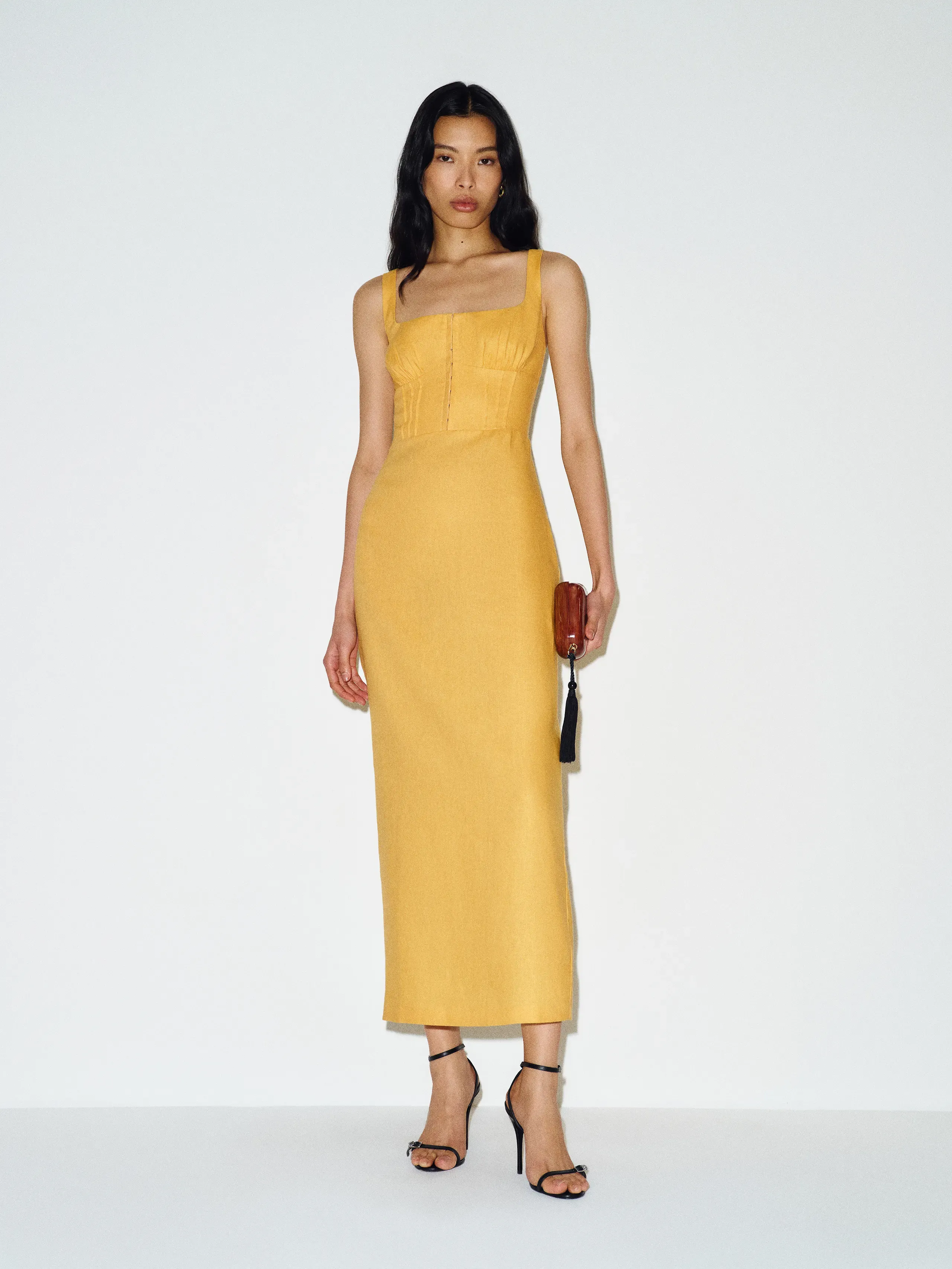 Reformation, Lisa Linen Dress