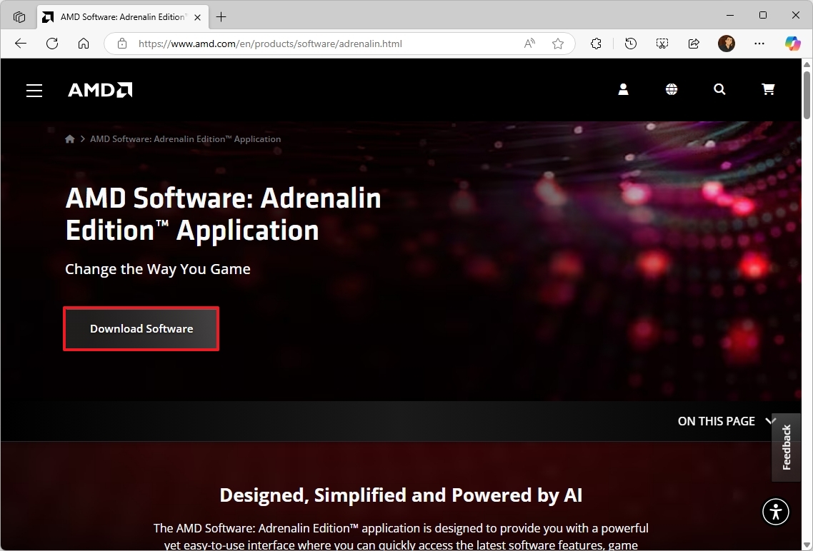 AMD GPU Adrenaline software download