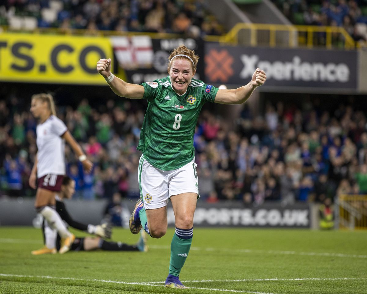 Northern Ireland v Latvia – FIFA Women’s World Cup 2023 – UEFA Qualifier – Group D – Windsor Park