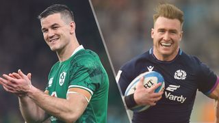 Johnny Sexton of Ireland and Stuart Hogg of Scotland could both feature in the Ireland vs Scotland live stream