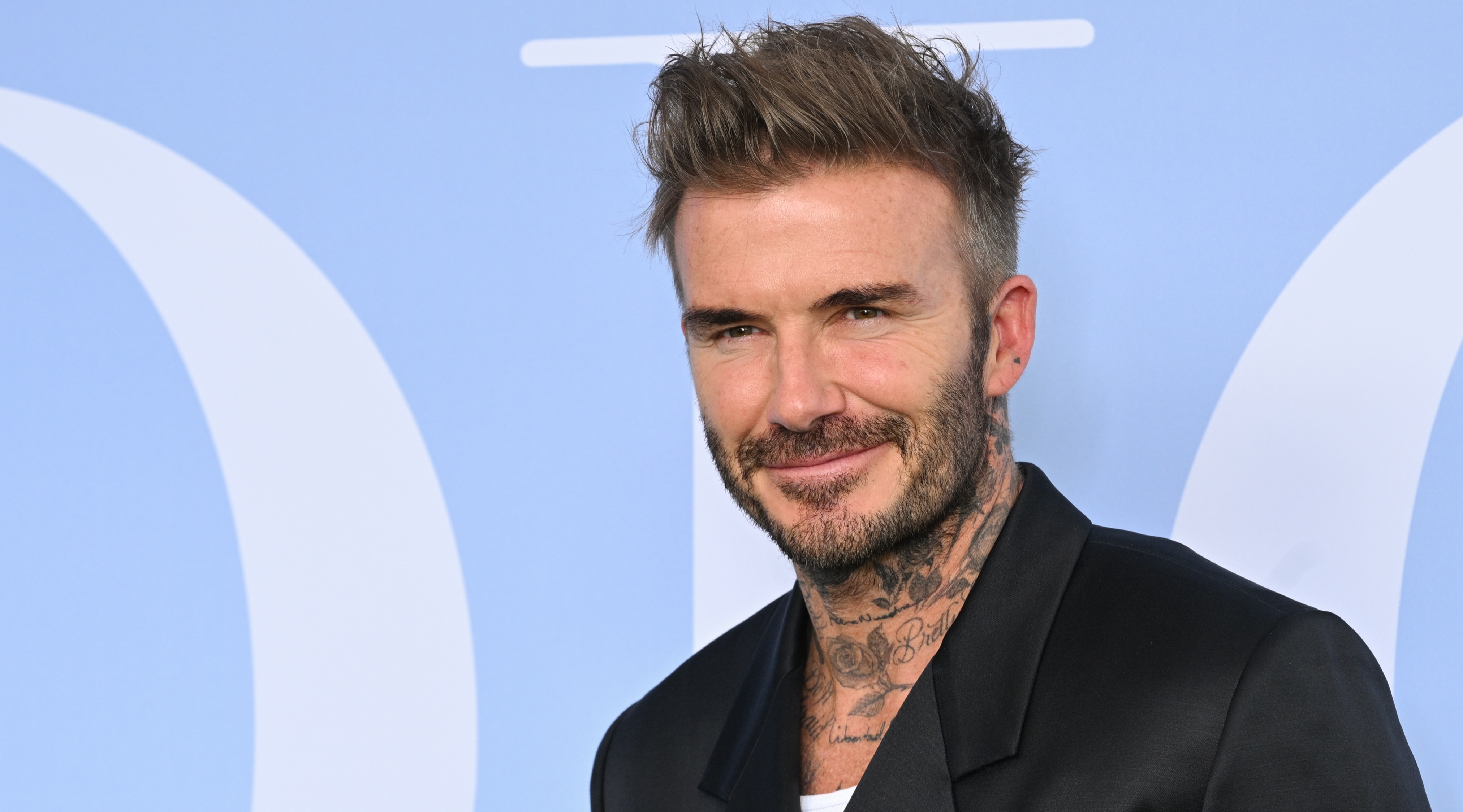 David Beckham attends the Dior Homme Menswear Spring Summer 2023 show as part of Paris Fashion Week on June 24, 2022 in Paris, France