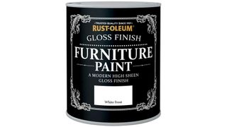 Rust-Oleum gloss furniture paint