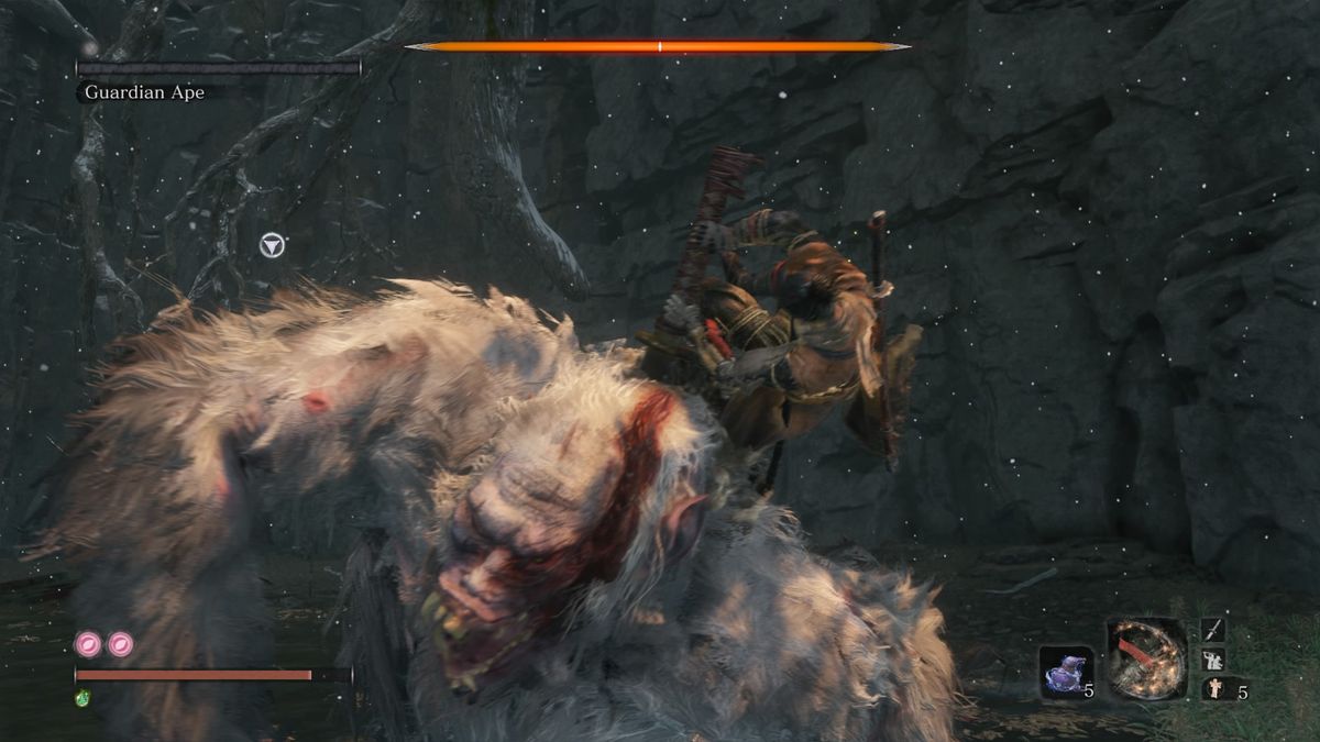 Sekiro Guardian Ape boss guide: How to defeat the leaping, rolling ...