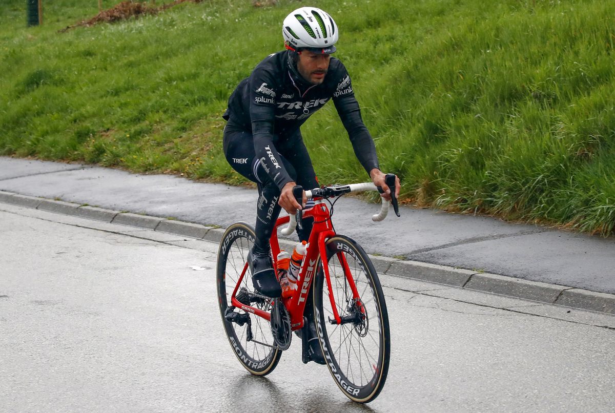 Julian Bernard was the last man standing from the day's early break