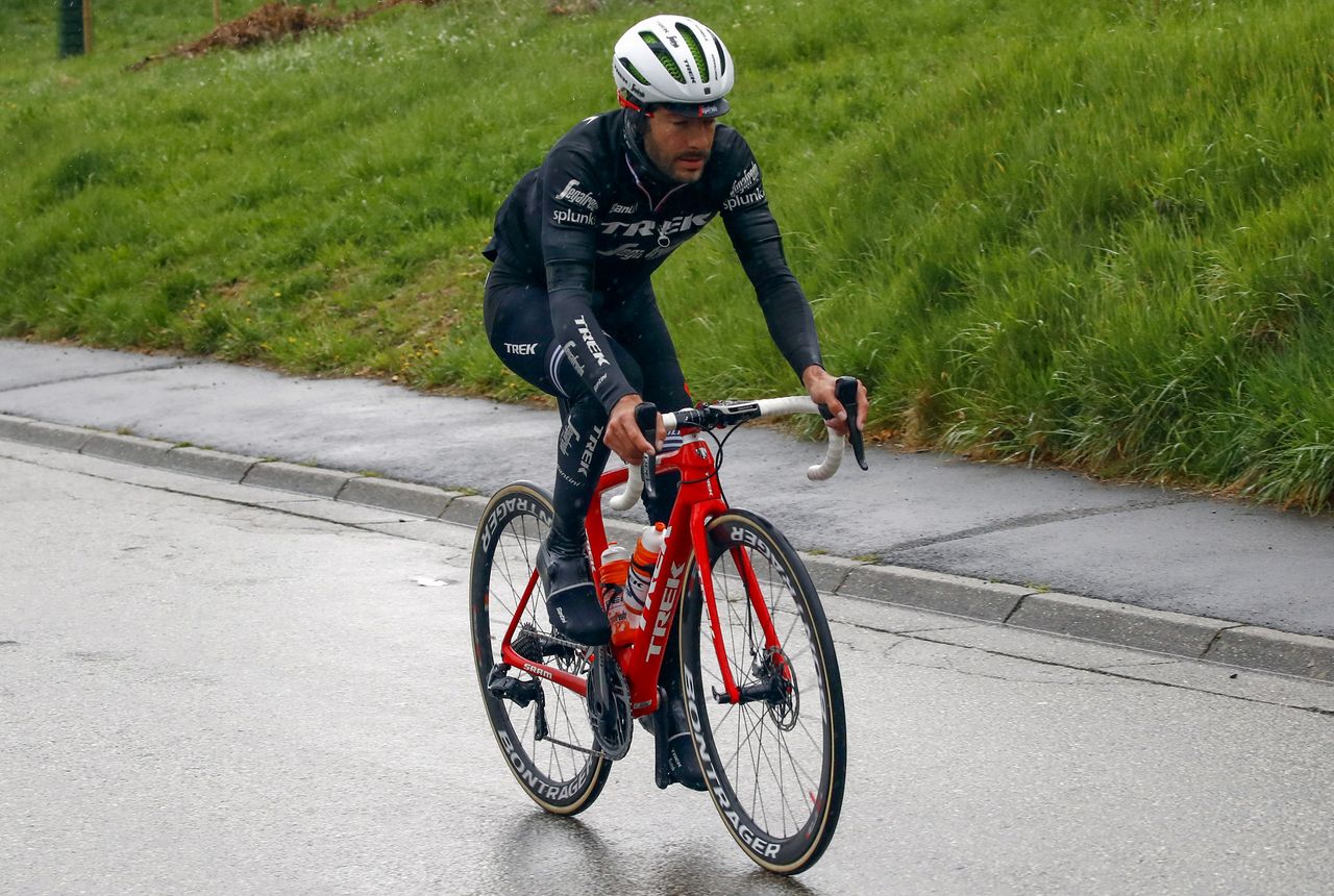 Julian Bernard was the last man standing from the day's early break