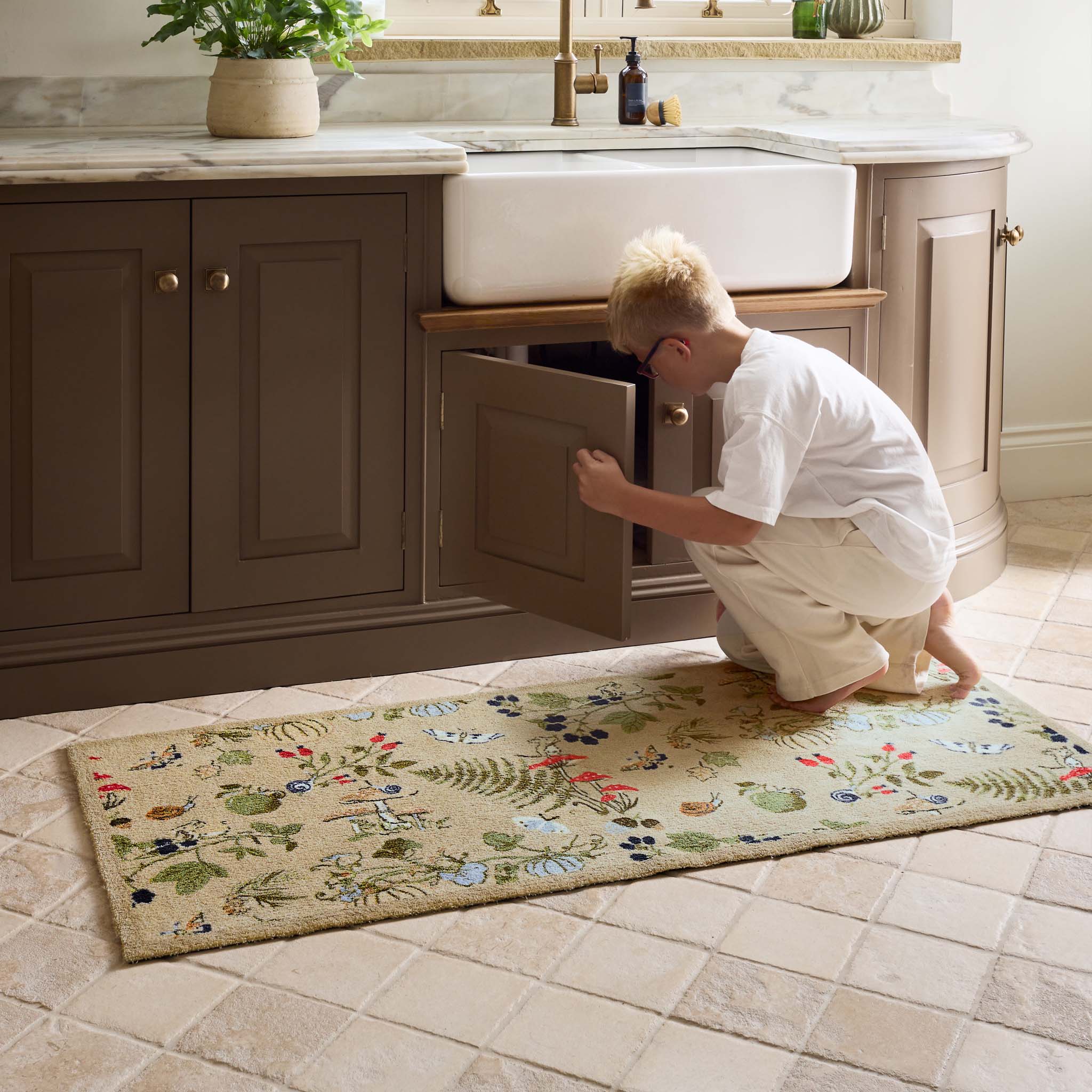 Aura Autumn Forage Washable Runner