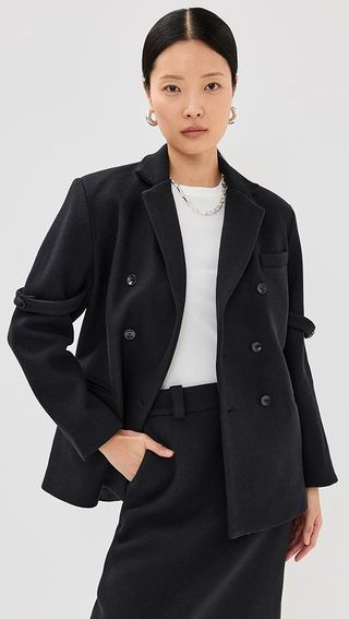 Alohas Amber Black Blazer