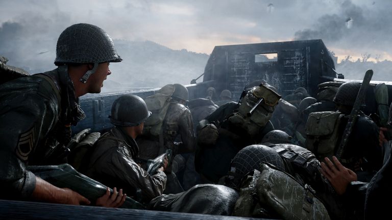 call of duty wwii pc size