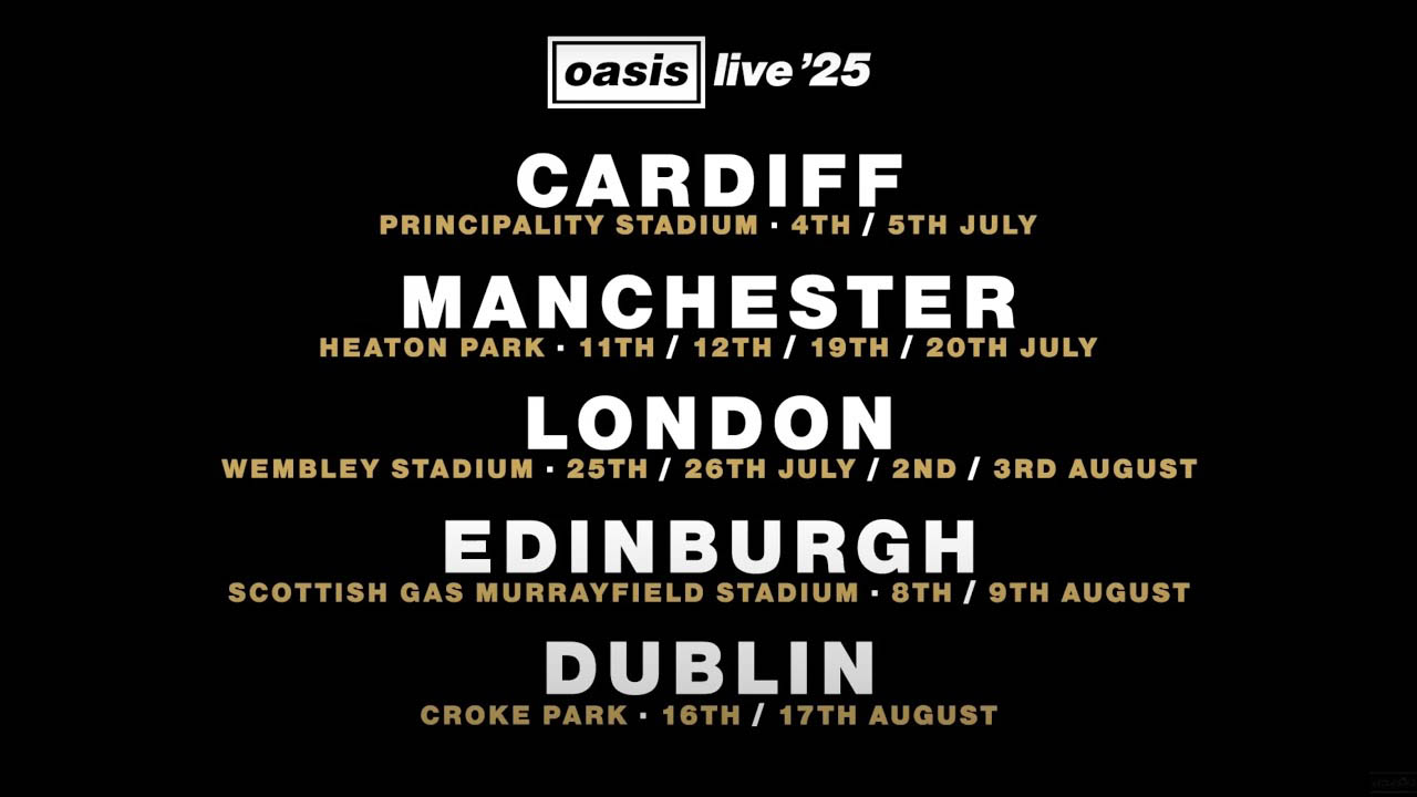 Oasis play in tiny London club ahead of huge gigs
