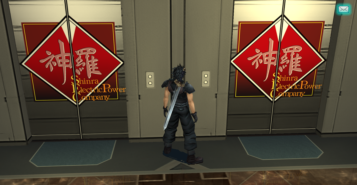 Final Fantasy 7 Crisis Core upscaled