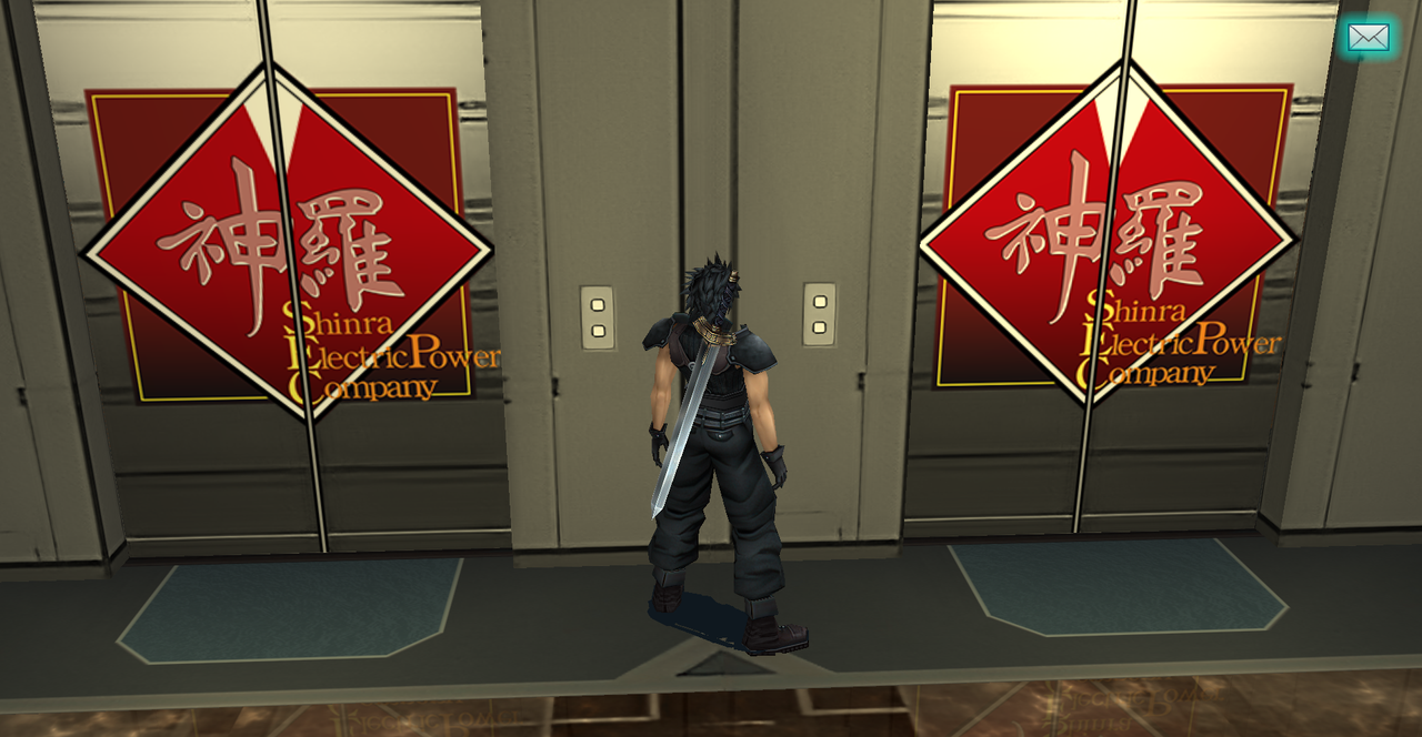 Final Fantasy 7 Crisis Core upscaled
