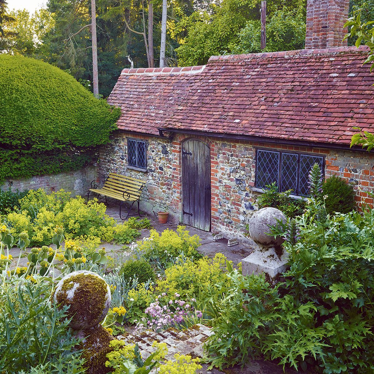 The walled kitchen garden