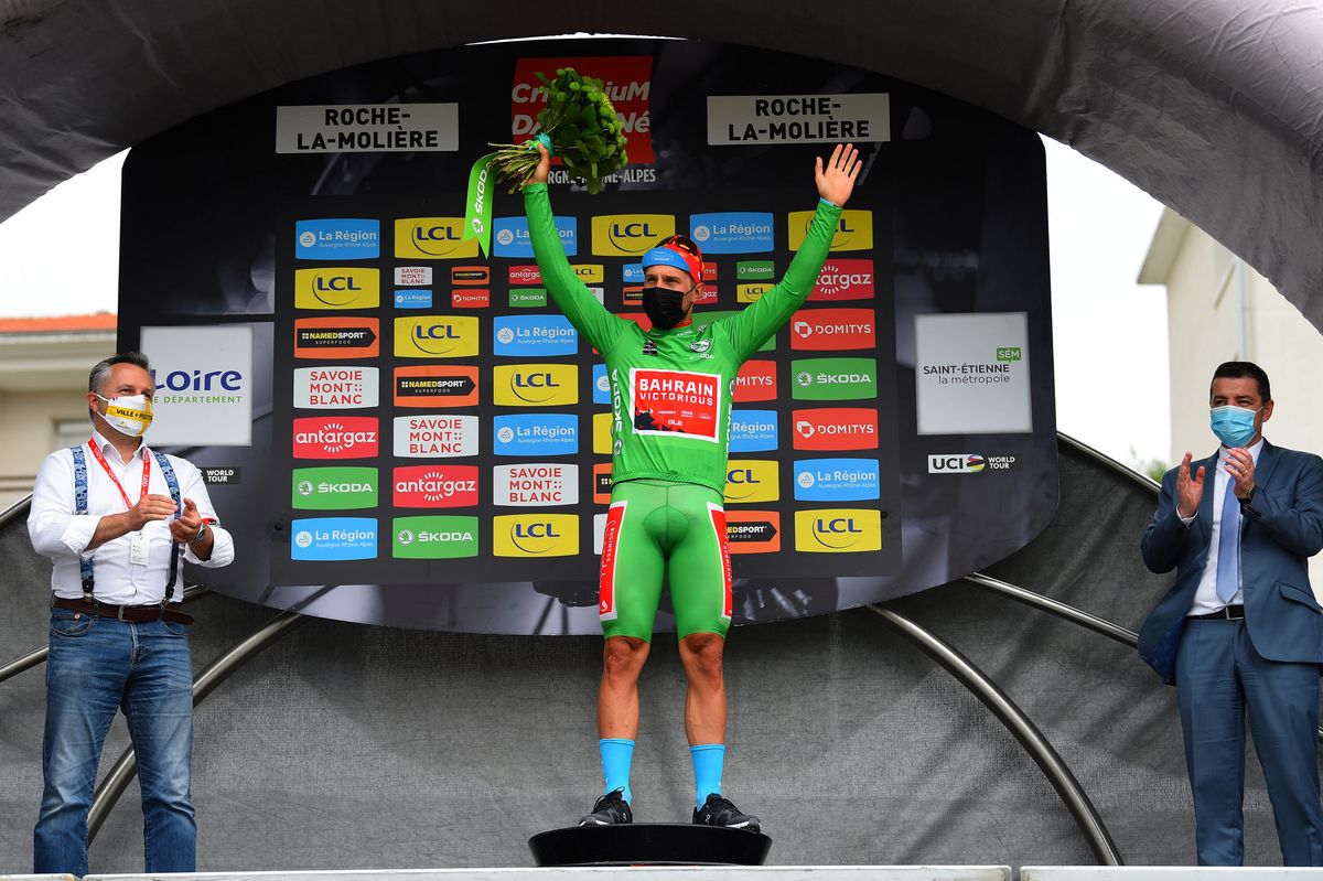 Criterium du Dauphine 2021 73rd Edition 4th stage Firminy Roche La Moliere 164 km 02062021 Sonny Colbrelli ITA Bahrain Victorious photo Dario BelingheriBettiniPhoto2021