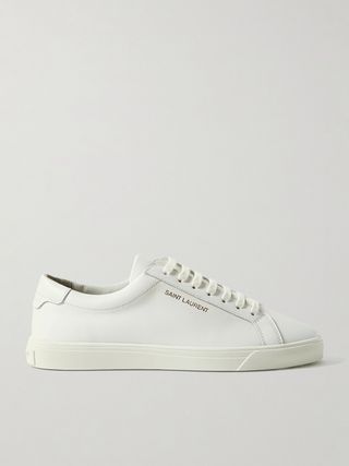 Andy Logo-Print Leather Sneakers