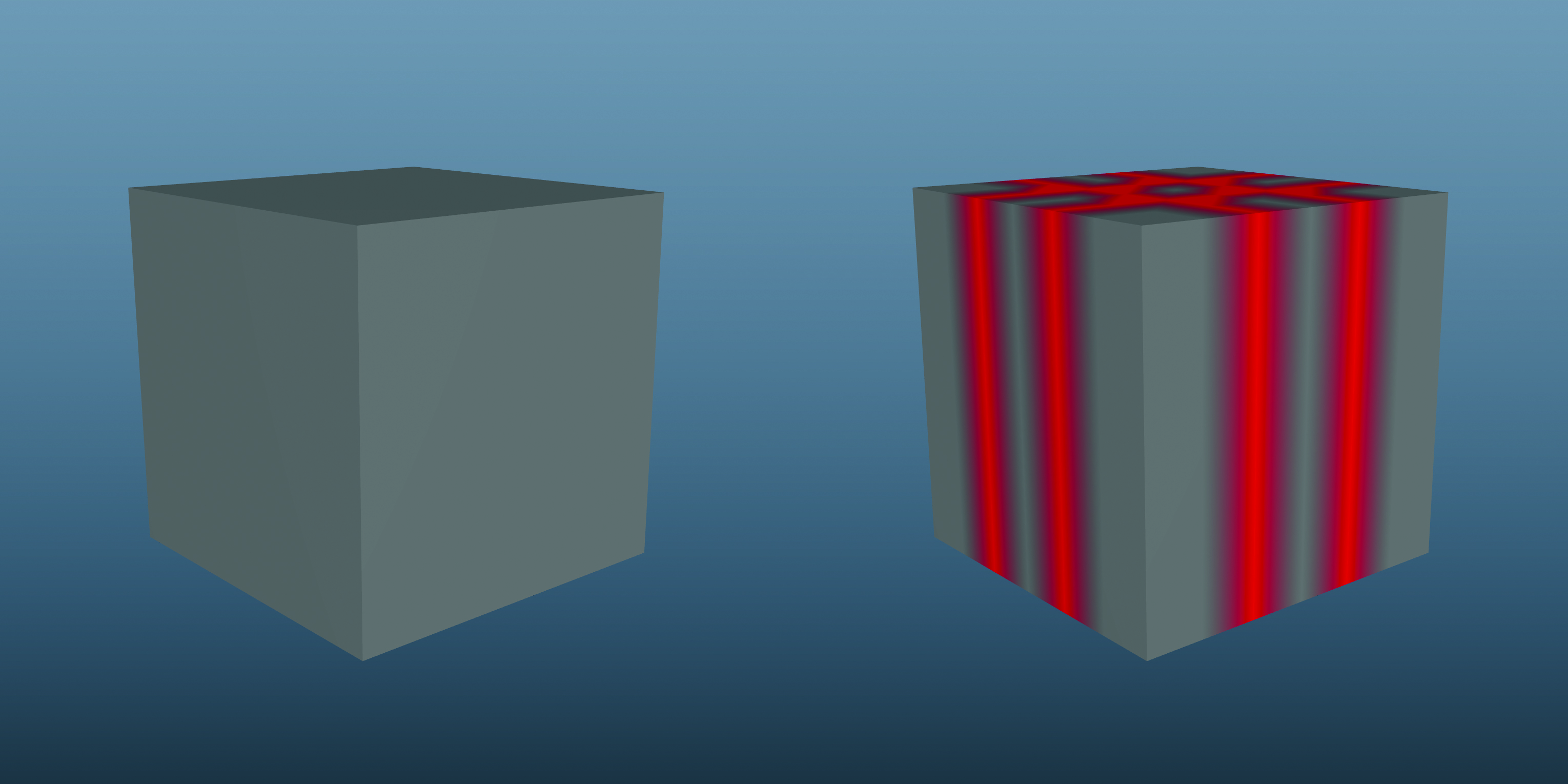 3D cubes