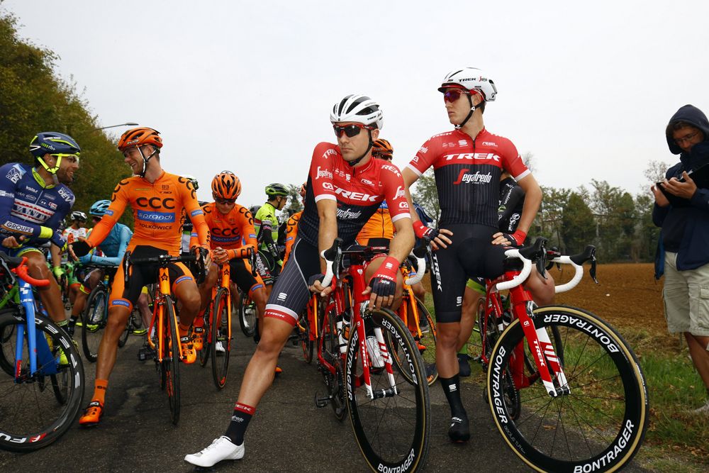 On the start line at the Gran Premio Bruno Beghelli