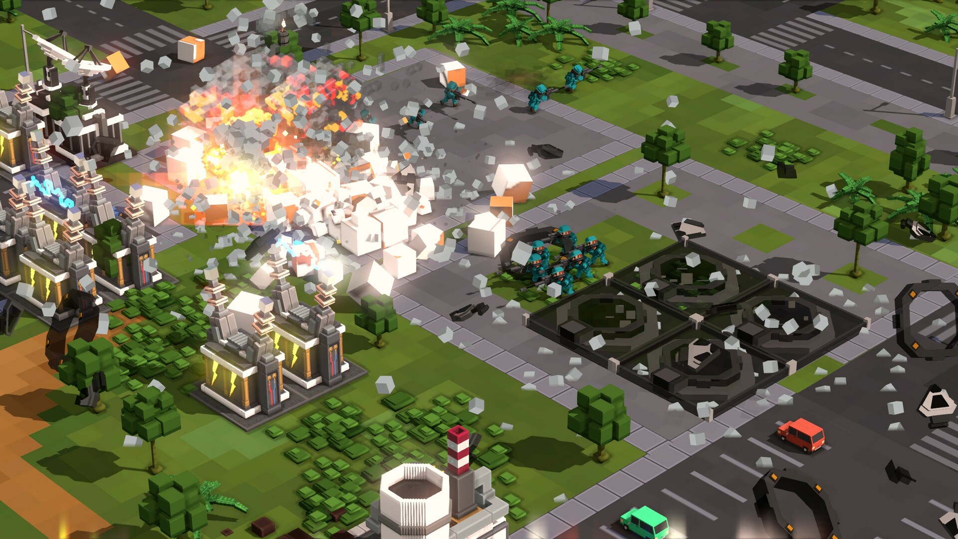  Here's a blocky voxel RTS from the studio that made the Command & Conquer remasters 