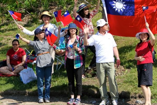 The Taiwanese National Team brought a determined cheering section