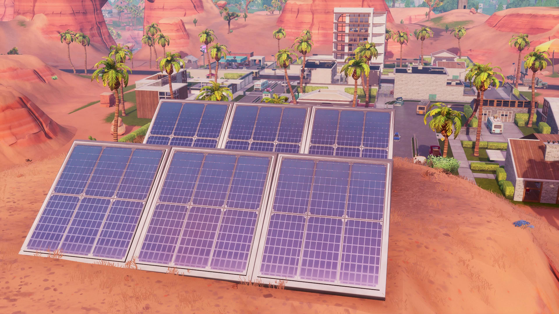 Solar Array Challenges Fortnite Fortnite Solar Arrays Where To Visit A Solar Array In The Snow Desert And The Jungle For The Week 9 Challenge Gamesradar