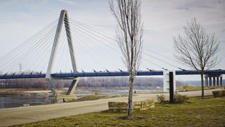A bridge and rec path in Kansas City
