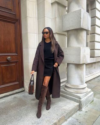 The Chicest Brown Boot Outfits to Copy From Stylish Londoners This Winter Who What Wear