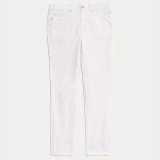 M&S White Slim Fit Jeans