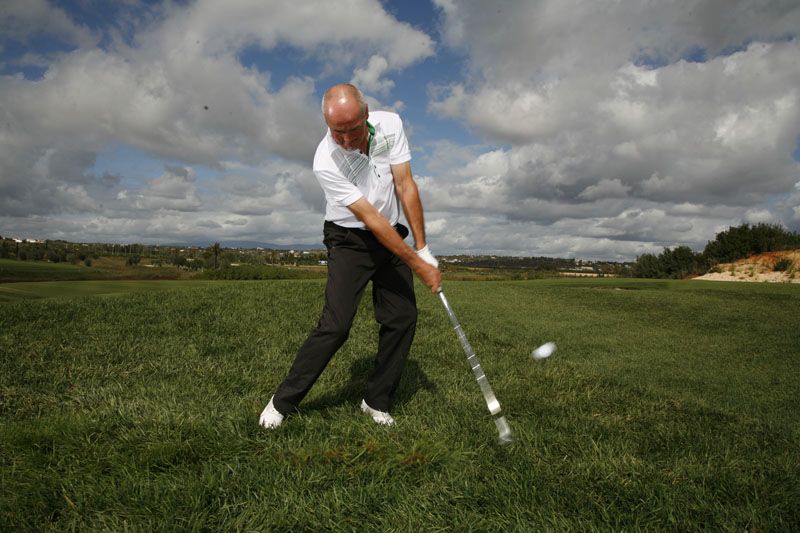 chipping from the rough