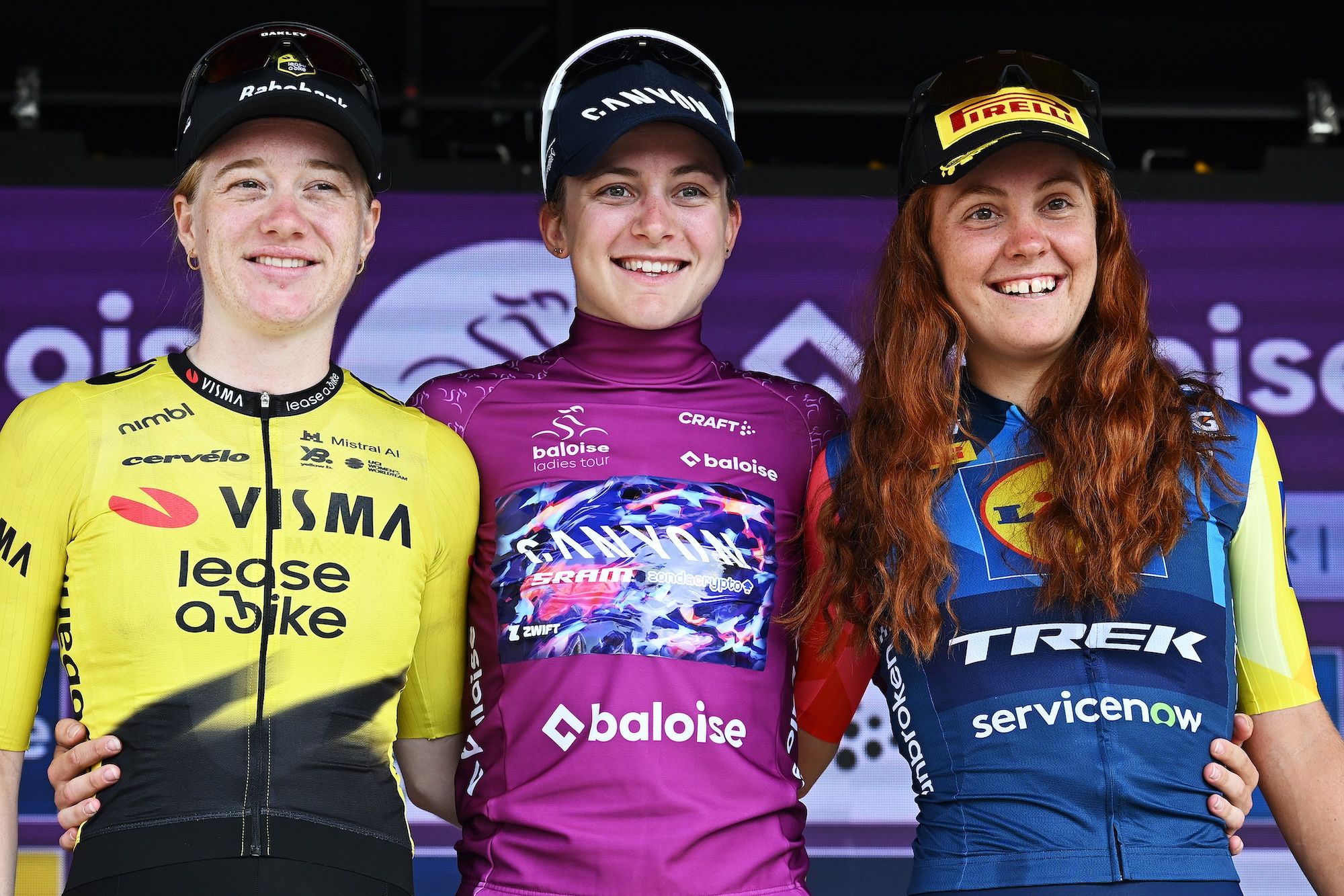 Baloise Ladies Tour: Zoe Bäckstedt seals overall victory as Nienke Veenhoven sprints to third win on stage 4