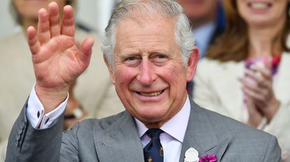 Prince Charles, Prince of Wales waves as he attends the Royal Cornwall Show on June 07, 2018 in Wadebridge, United Kingdom.