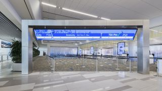 LG Displays at LaGuardia Airport
