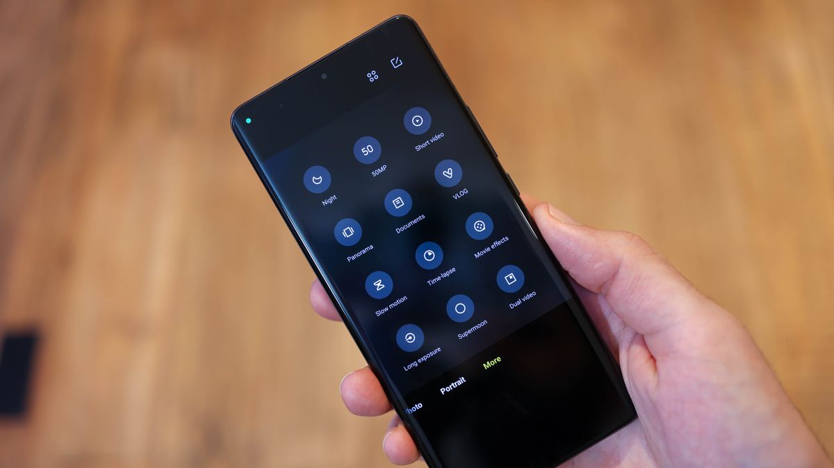 The Xiaomi 12 Pro's camera settings