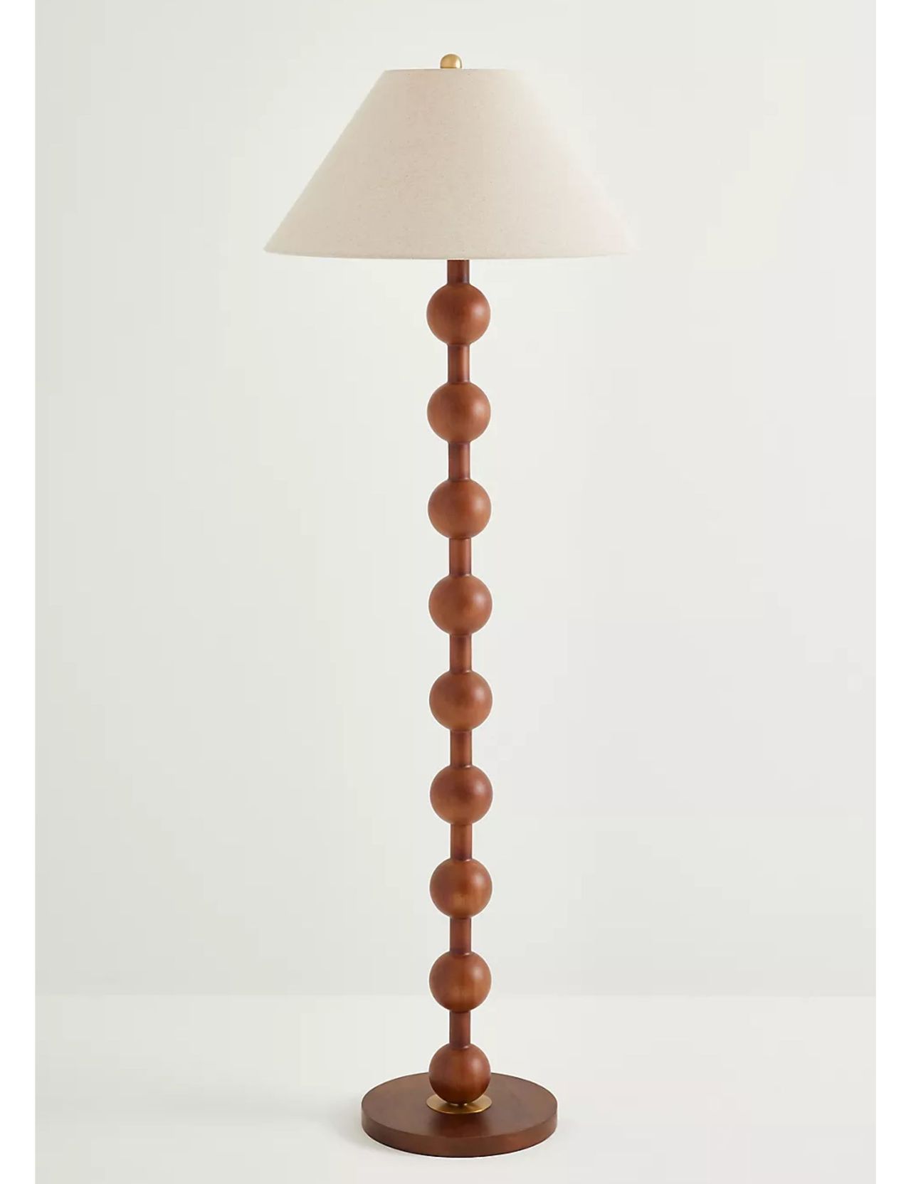 Brown Bauble Floor Lamp