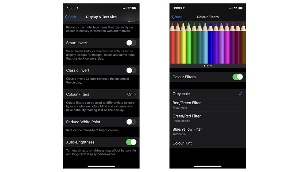 Ada banyak sekali pengaturan warna di iPhone Anda.  Greyscale mungkin membuat perbedaan terbesar pada ketergantungan ponsel cerdas Anda.