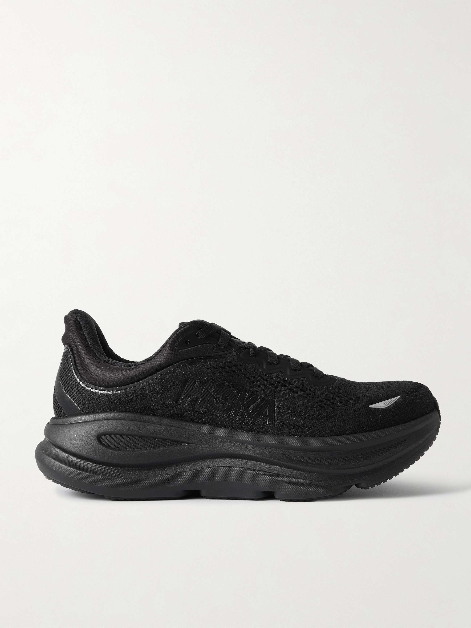 Bondi 9 Rubber-Trimmed Mesh Sneakers