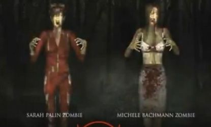 "Tea Party Zombies Must Die" video game
