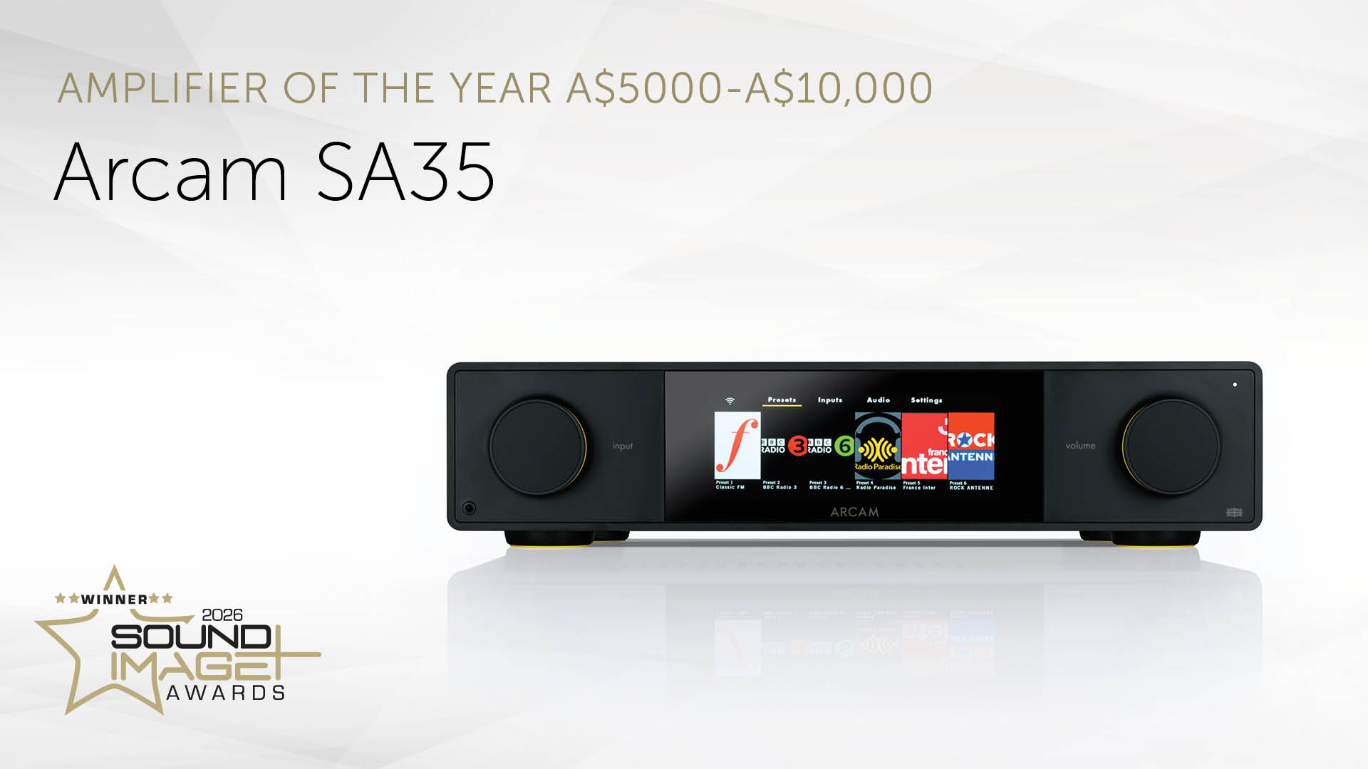 Sound+Image Awards 2026 slides