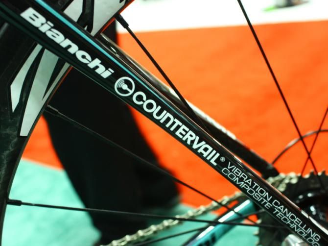 Best in Show, Interbike 2013: The Bianchi Infinito Disc uses Countervail vibration-damping technology