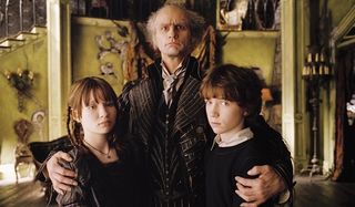 A Series of Unfortunate Events Jim Carrey Emily Browning Liam Aiken family portrait