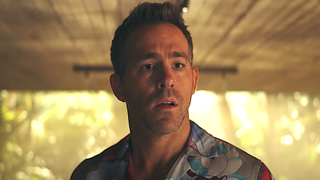 Ryan Reynolds is shown in Red Notice trailer.