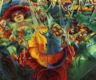 The Laugh (1911) by Umberto Boccioni