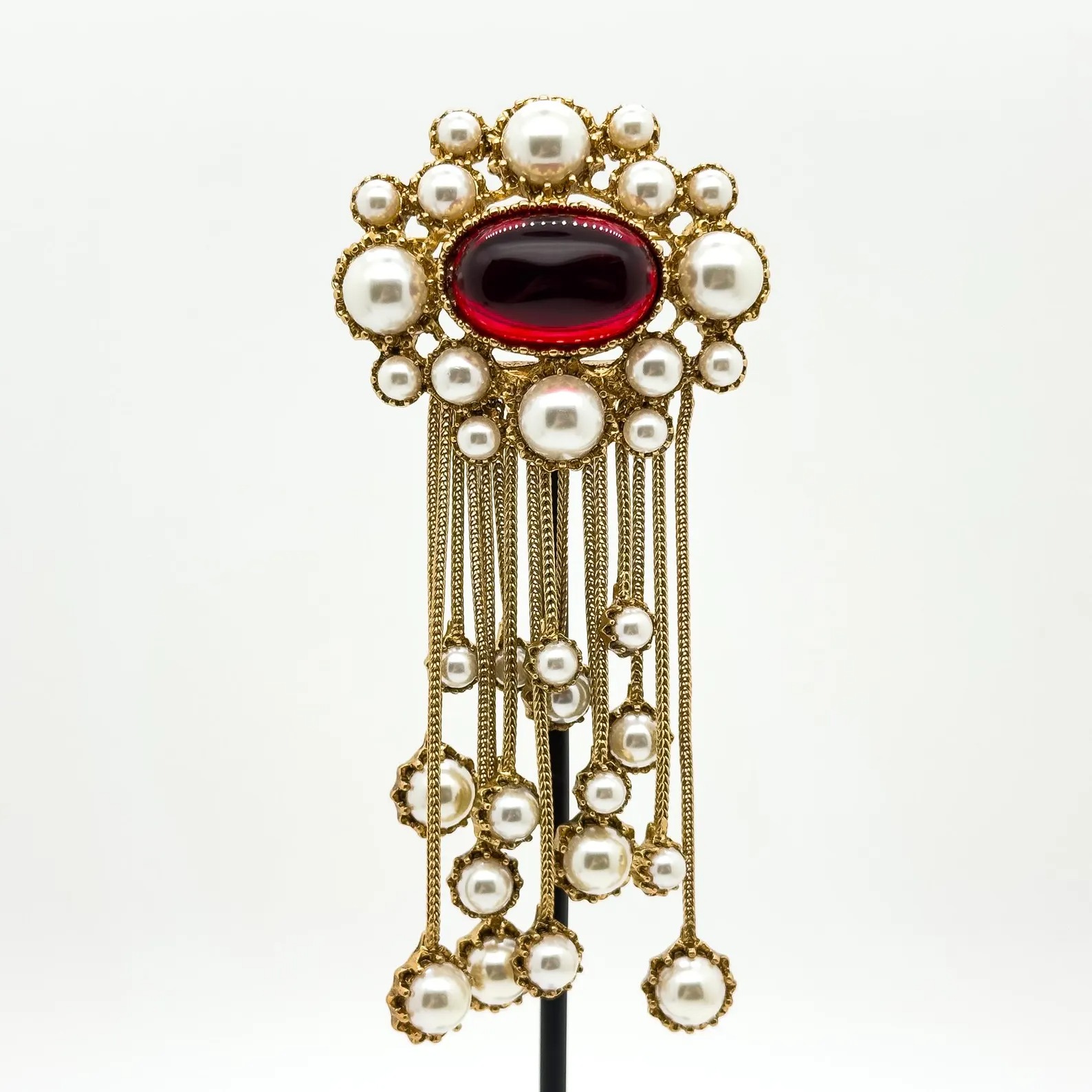 Vintage, Ruby Brooch