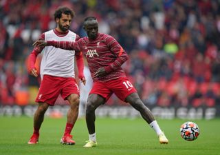 Mohamed Salah and Sadio Mane