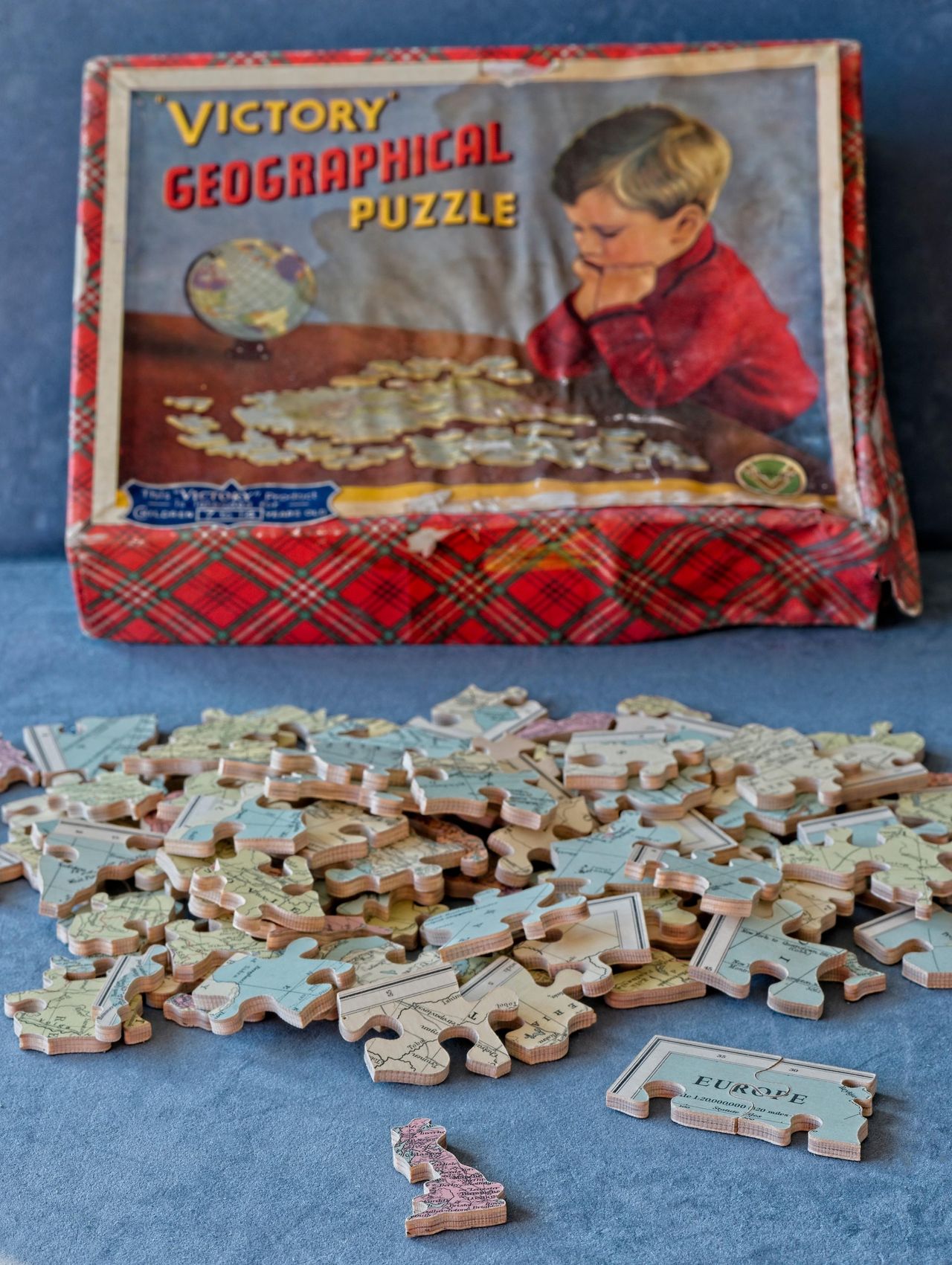 Jigsaw puzzles had been around for centuries before this one was made in the 1950s.