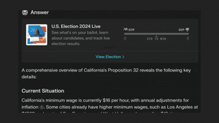 Perplexity AI Election