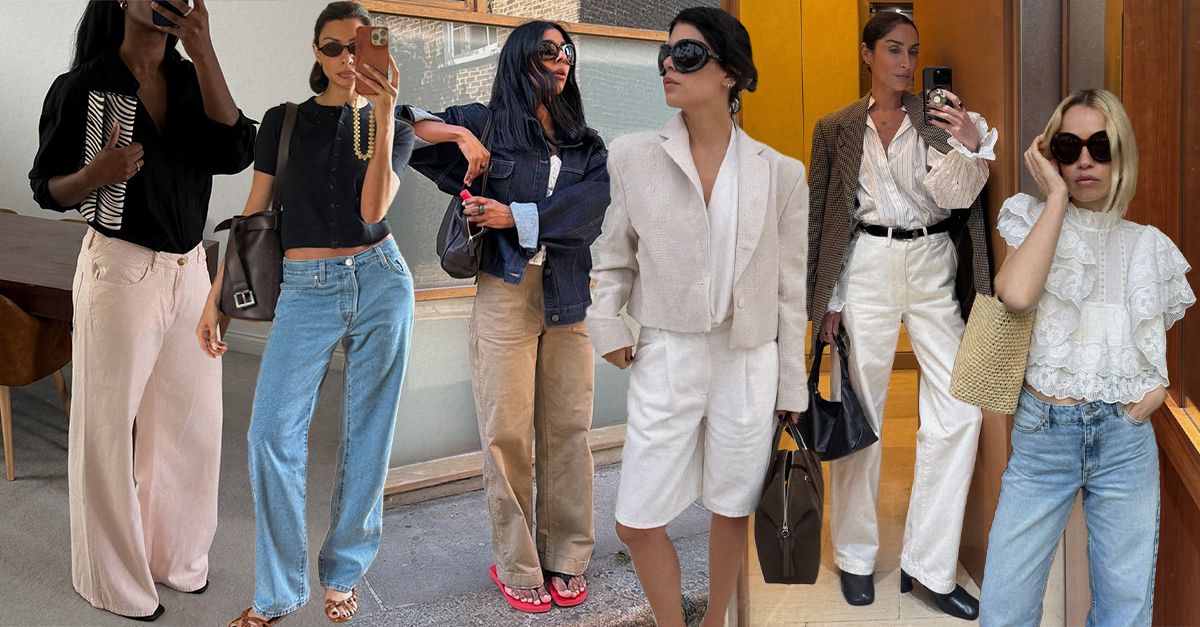 If You Want to Look Chic This Summer, Trade Barrel Jeans for One of *These* 6 Denim Trends