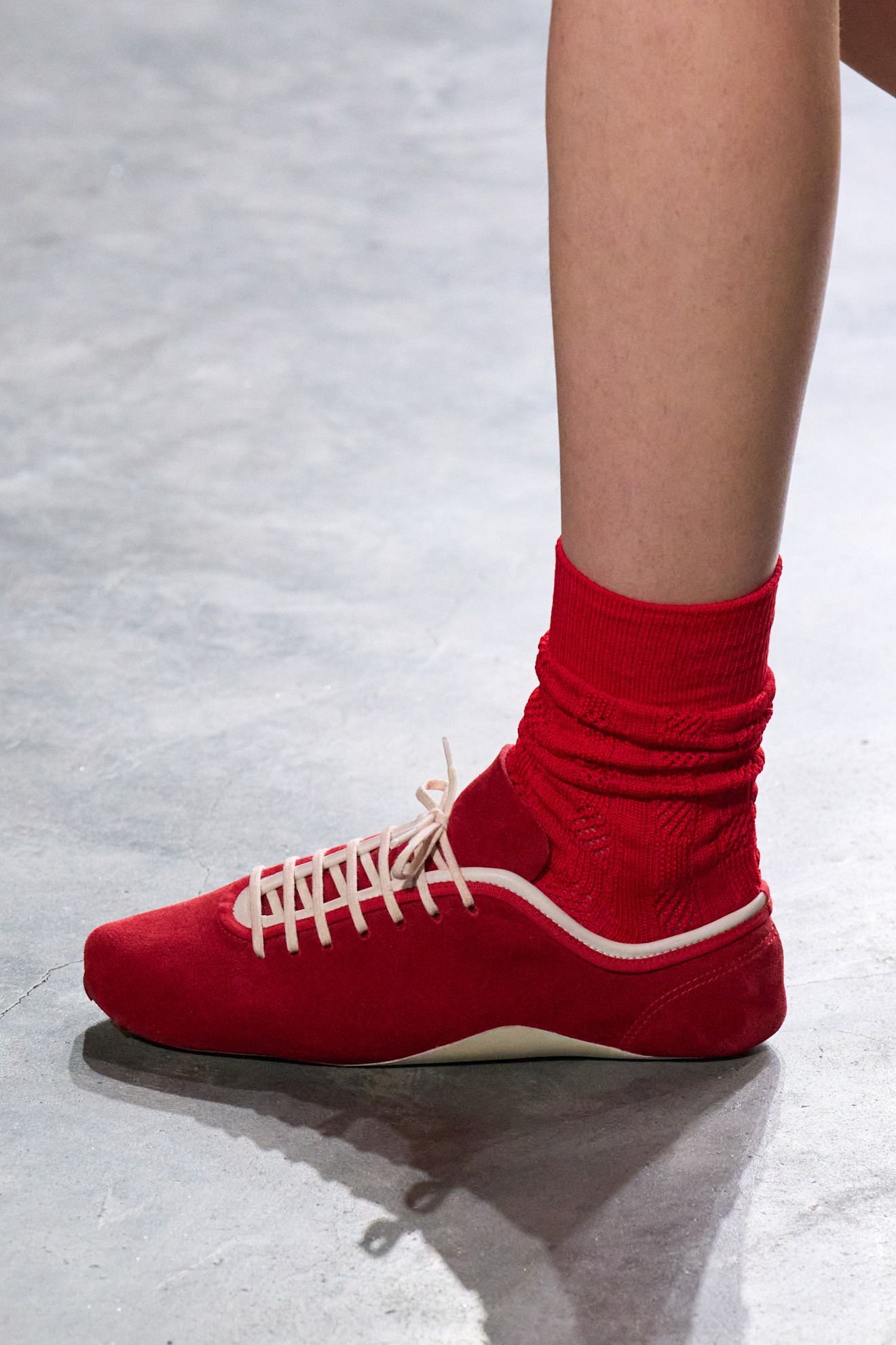 Sneakers on the spring/summer 2026 runway